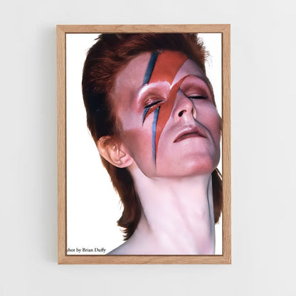 ap-david bowie-2 cadre Bois clair