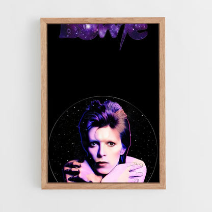 ap-david bowie-7 cadre Bois clair
