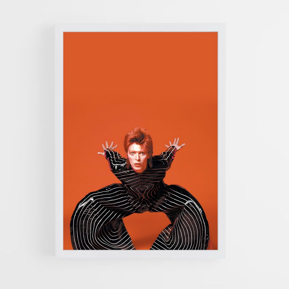 ap-david bowie-9 cadre Blanc