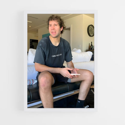 ap-david dobrik-4 cadre Blanc