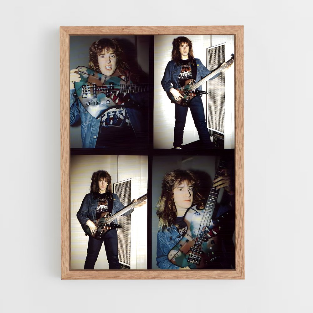 ap-david ellefson-2 cadre Bois clair