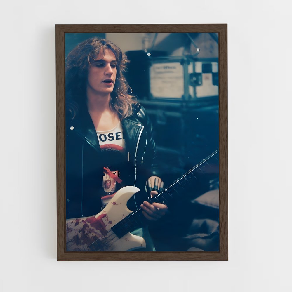 ap-david ellefson-3 cadre Bois foncé
