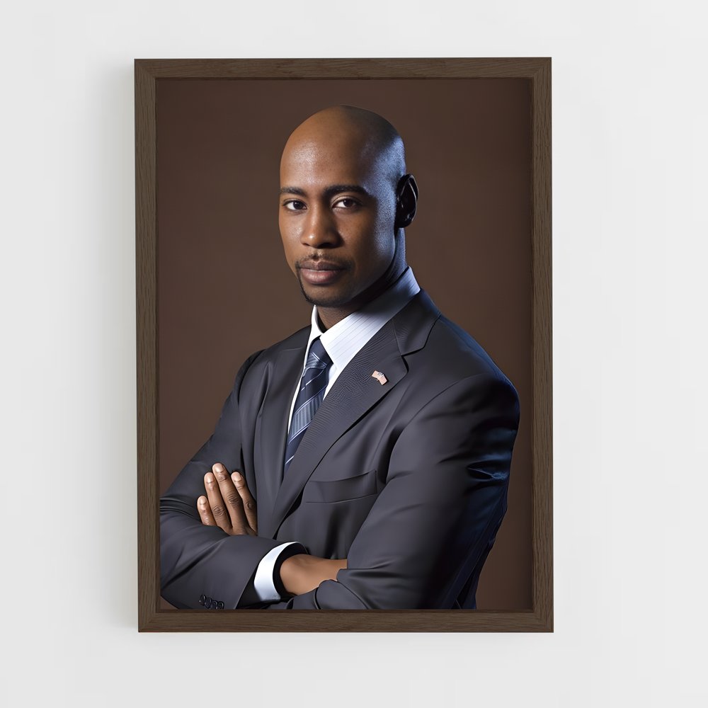 ap-david palmer-1 cadre Bois foncé