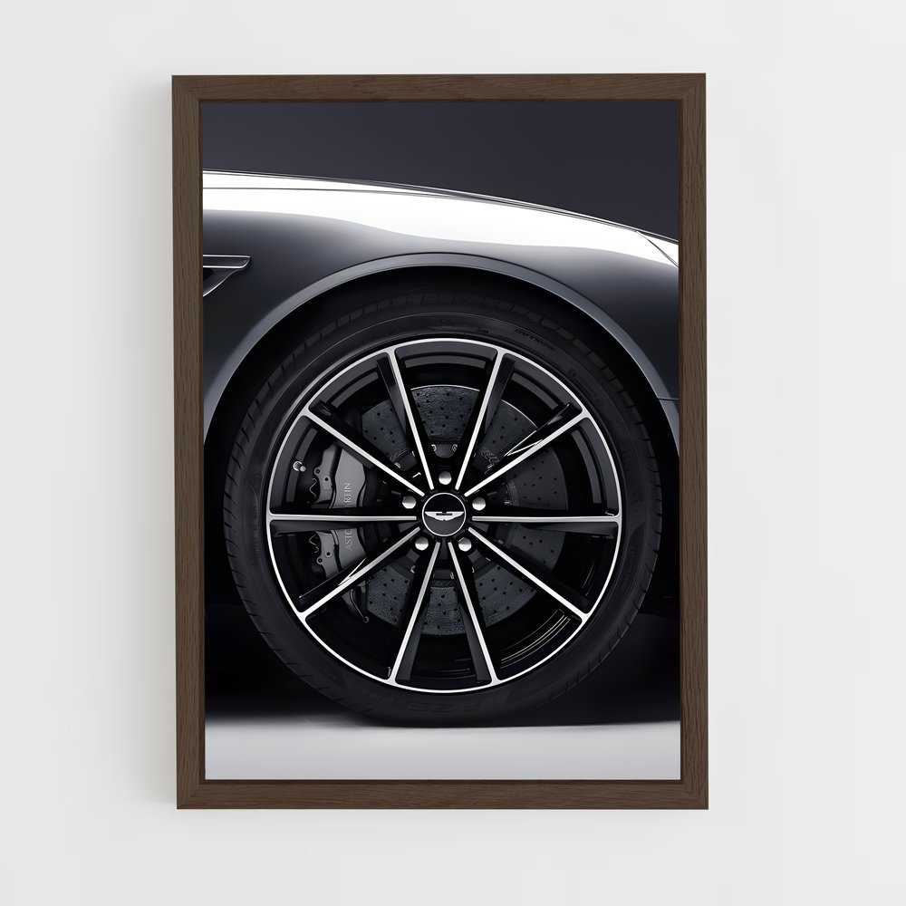 ap-db9-3 cadre Bois foncé