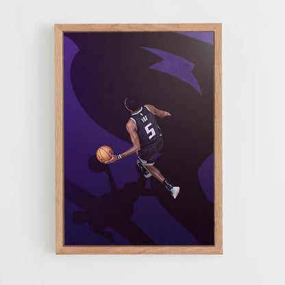 ap-de'aaron fox-4 cadre Bois clair