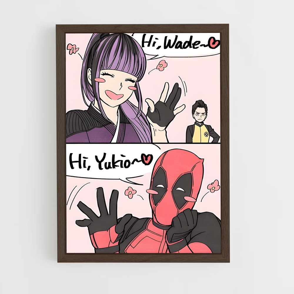 ap-deadpool-2 cadre Bois foncé