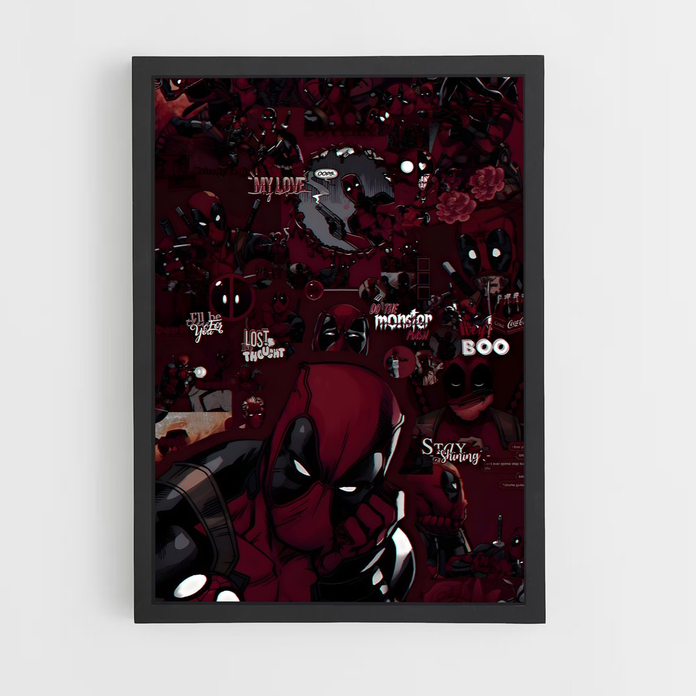 ap-deadpool-3 cadre Noir