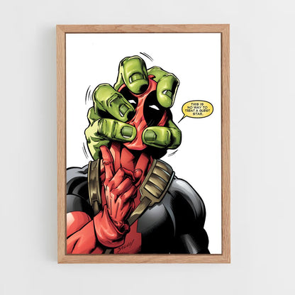 ap-deadpool-9 cadre Bois clair