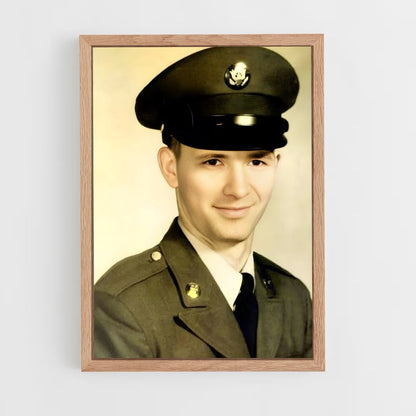 ap-dean corll-1 cadre Bois clair