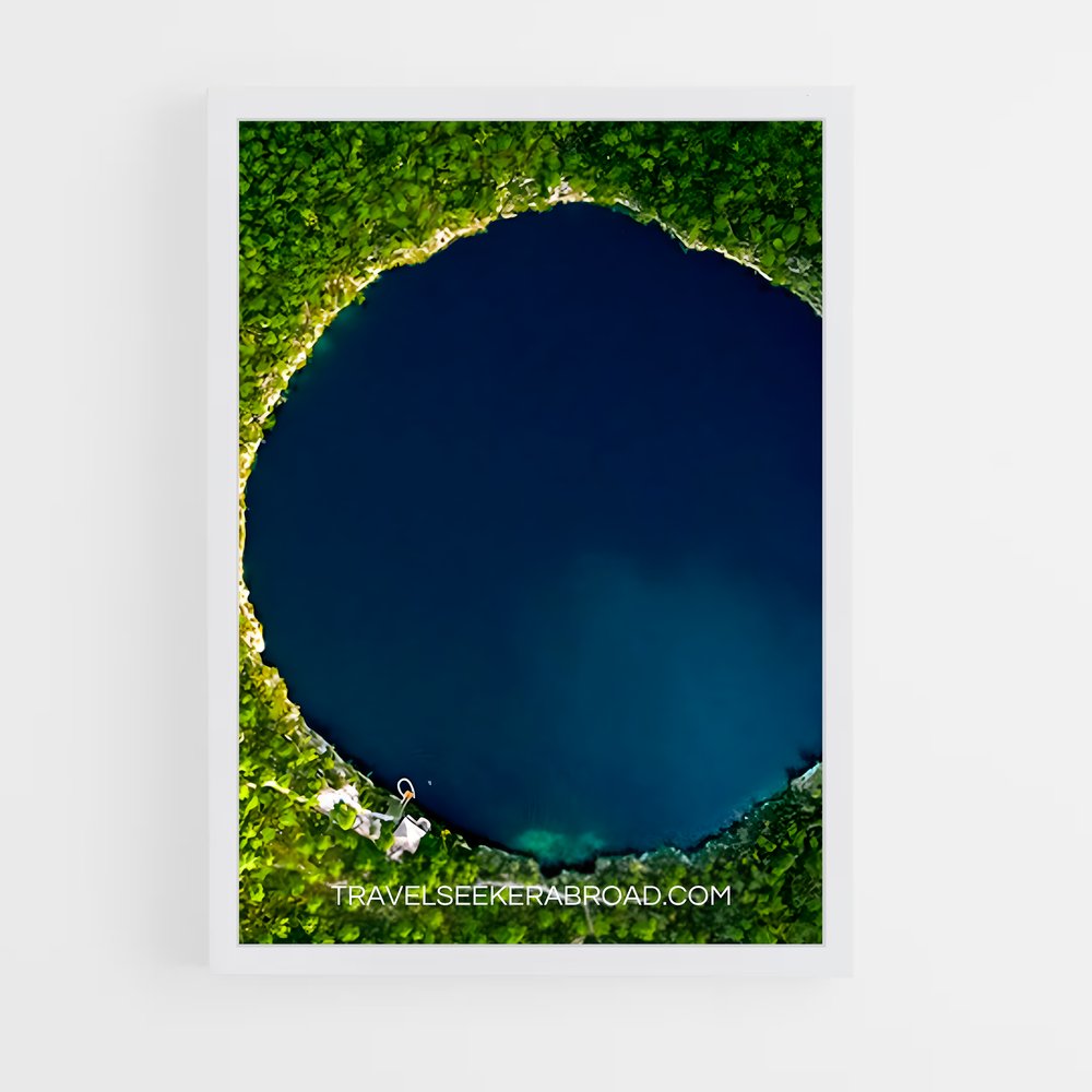 ap-deans blue hole bahamas-1 cadre Blanc
