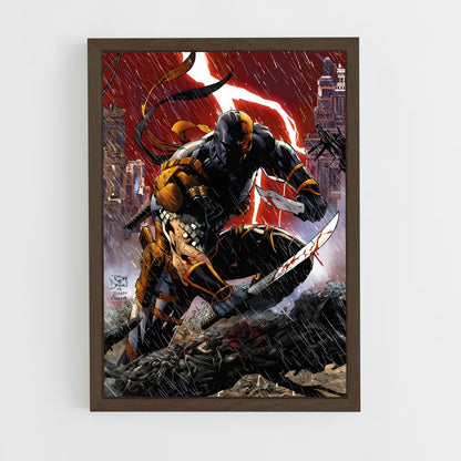ap-deathstroke-9 cadre Bois foncé