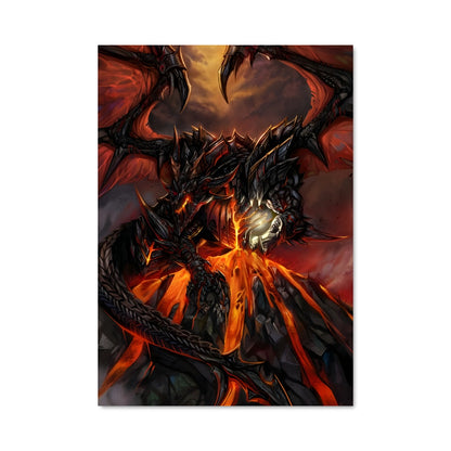 Poster Dragon des Flammes