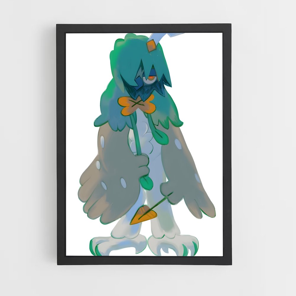 ap-decidueye-4 cadre Noir