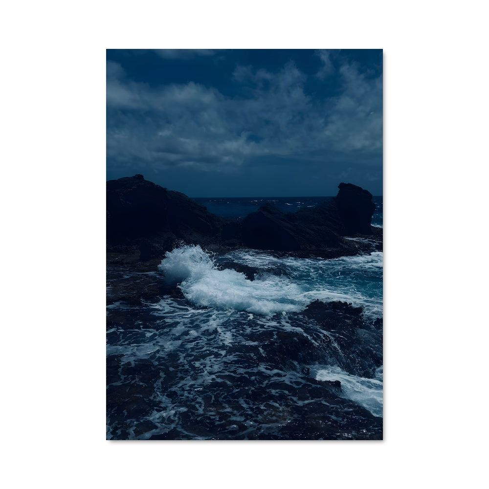 Poster Deep blue 97260