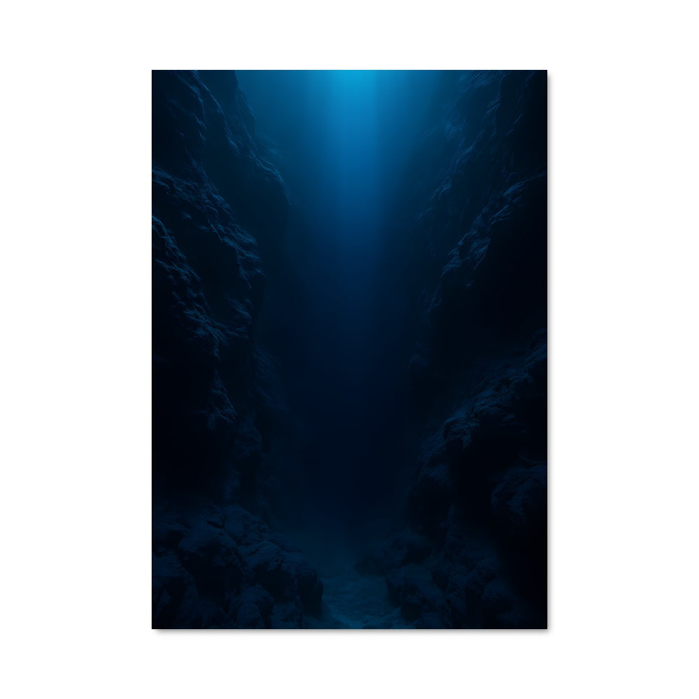 Poster Deep blue 97262
