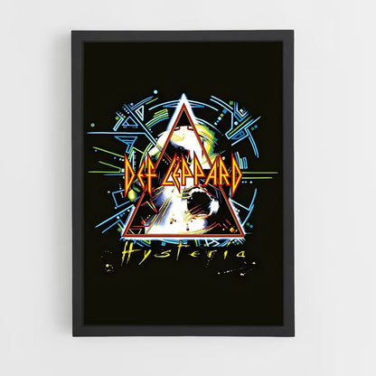 ap-def leppard-4 cadre Noir