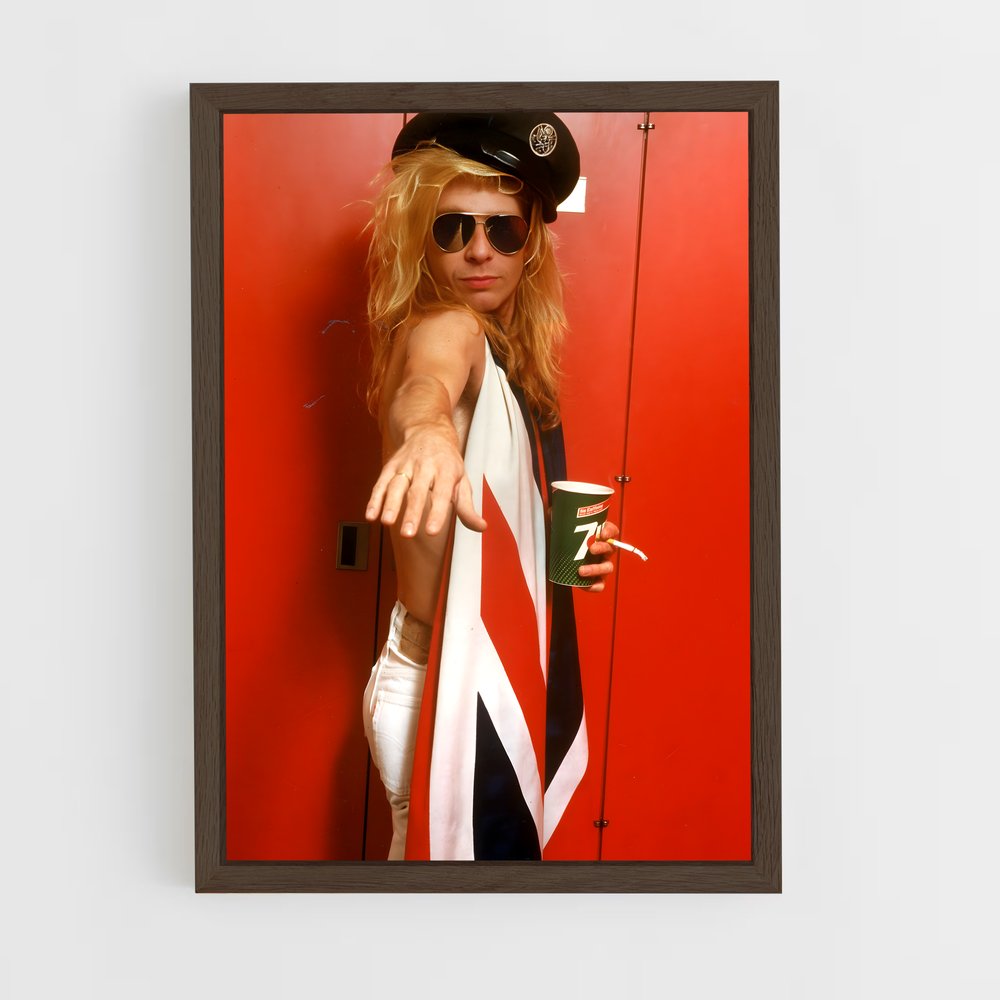 ap-def leppard-9 cadre Bois foncé
