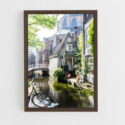 ap-delft-1 cadre Bois foncé