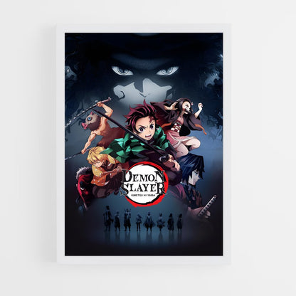 ap-demon slayer-12 cadre Blanc