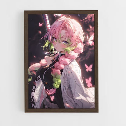 ap-demon slayer-20 cadre Bois foncé