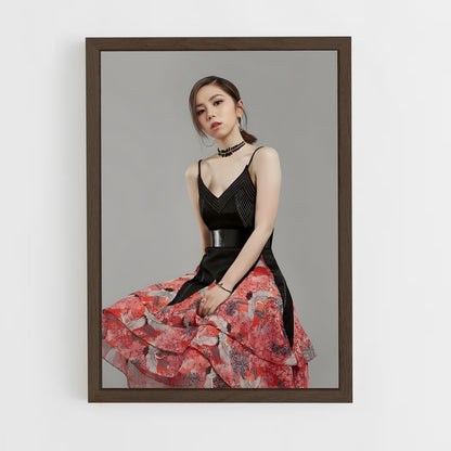 ap-deng ziqi-3 cadre Bois foncé