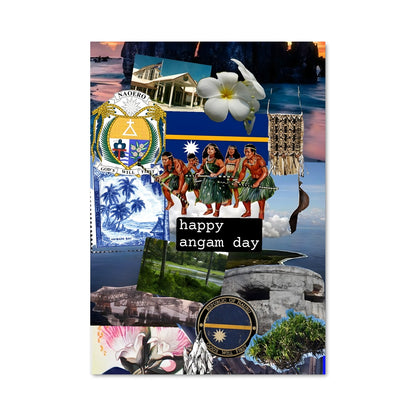 Poster Voyage autour du monde