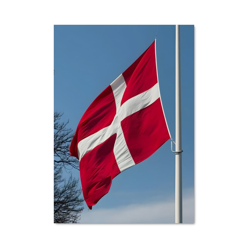 Poster Drapeau en Mouvement