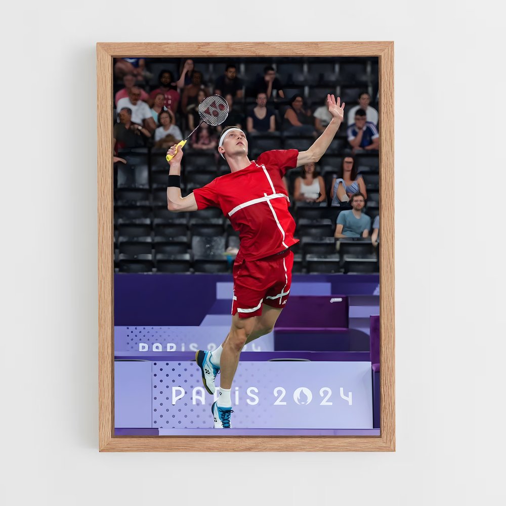 ap-denmark national badminton team-1 cadre Bois clair