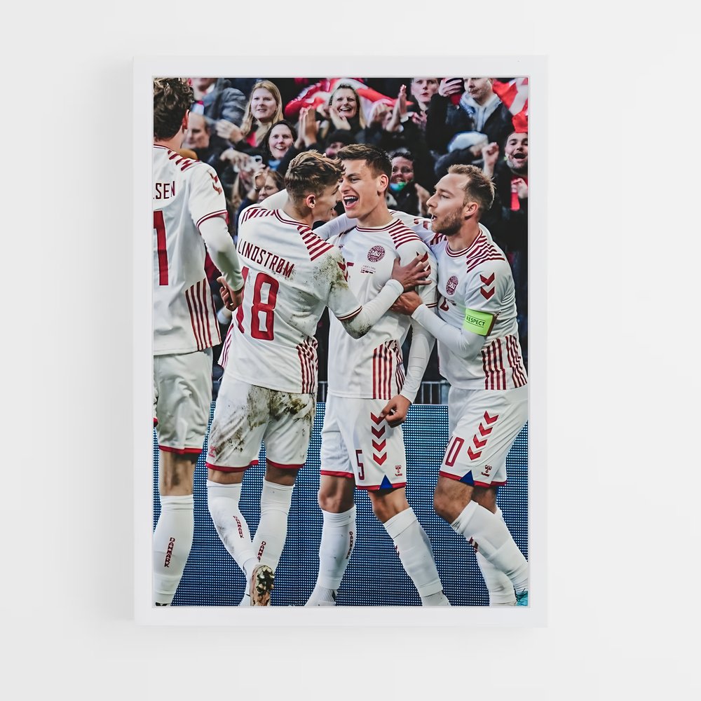 ap-denmark national football team-1 cadre Blanc