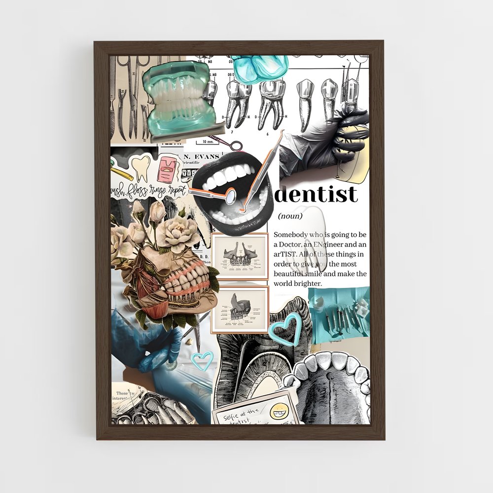 ap-dentist-6 cadre Bois foncé