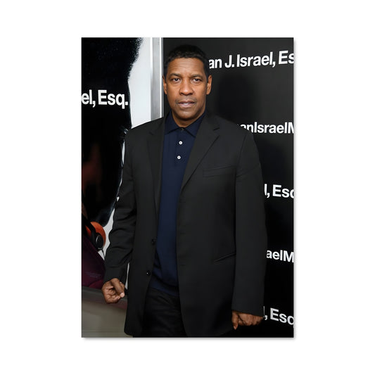 Poster Denzel en Costume