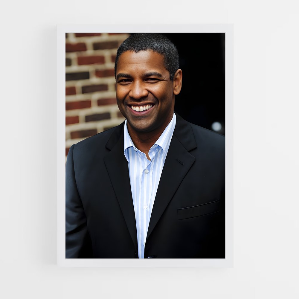 ap-denzel washington-5 cadre Blanc