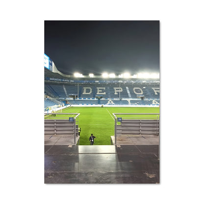 Poster Nocturne au Stade