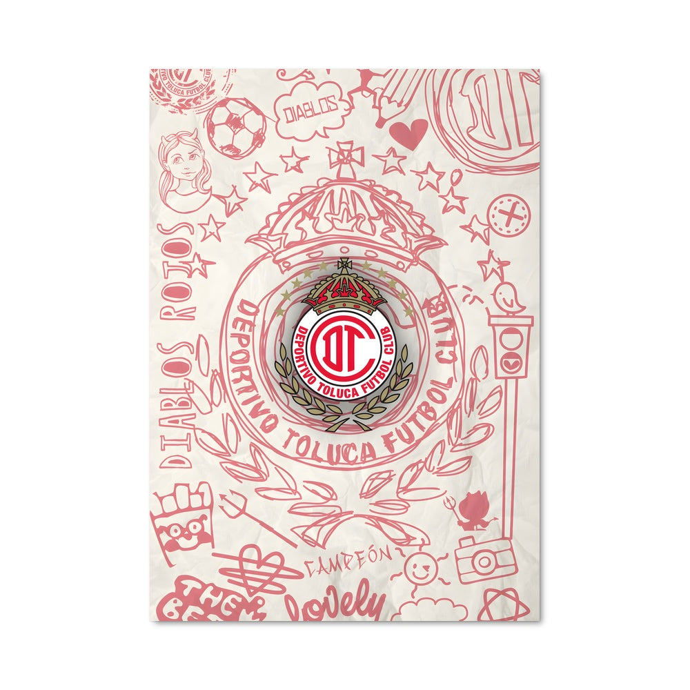 Poster Toluca FC Emblem