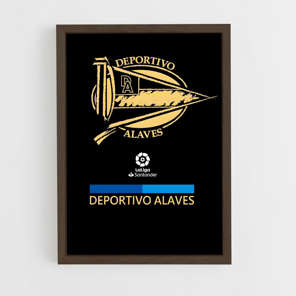 ap-deportivo alaves-12 cadre Bois foncé