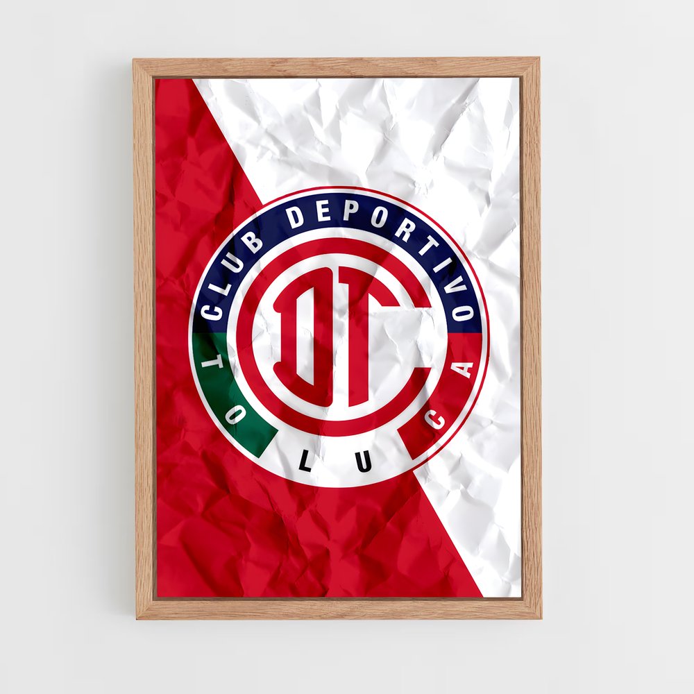 ap-deportivo toluca fc-13 cadre Bois clair