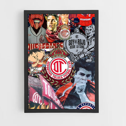 ap-deportivo toluca fc-14 cadre Noir