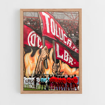 ap-deportivo toluca fc-3 cadre Bois clair