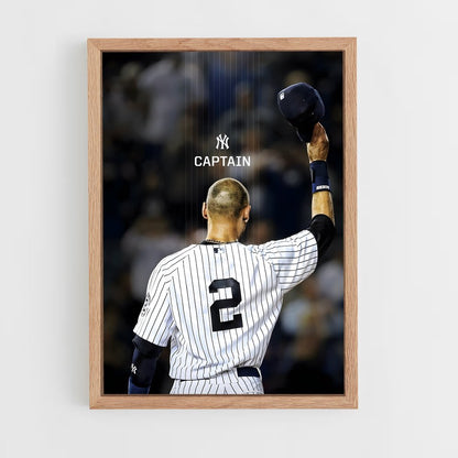ap-derek jeter-2 cadre Bois clair