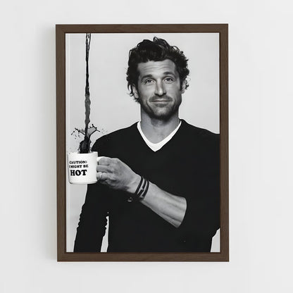 ap-derek shepherd-4 cadre Bois foncé