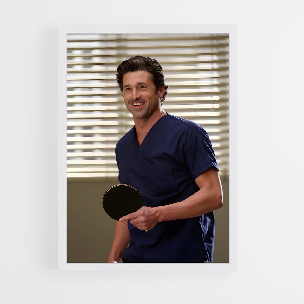 ap-derek shepherd-5 cadre Blanc