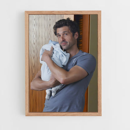 ap-derek shepherd-7 cadre Bois clair
