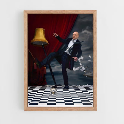 ap-derren brown-1 cadre Bois clair