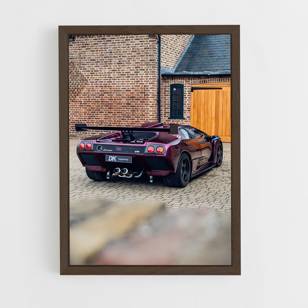 ap-diablo gtr-4 cadre Bois foncé