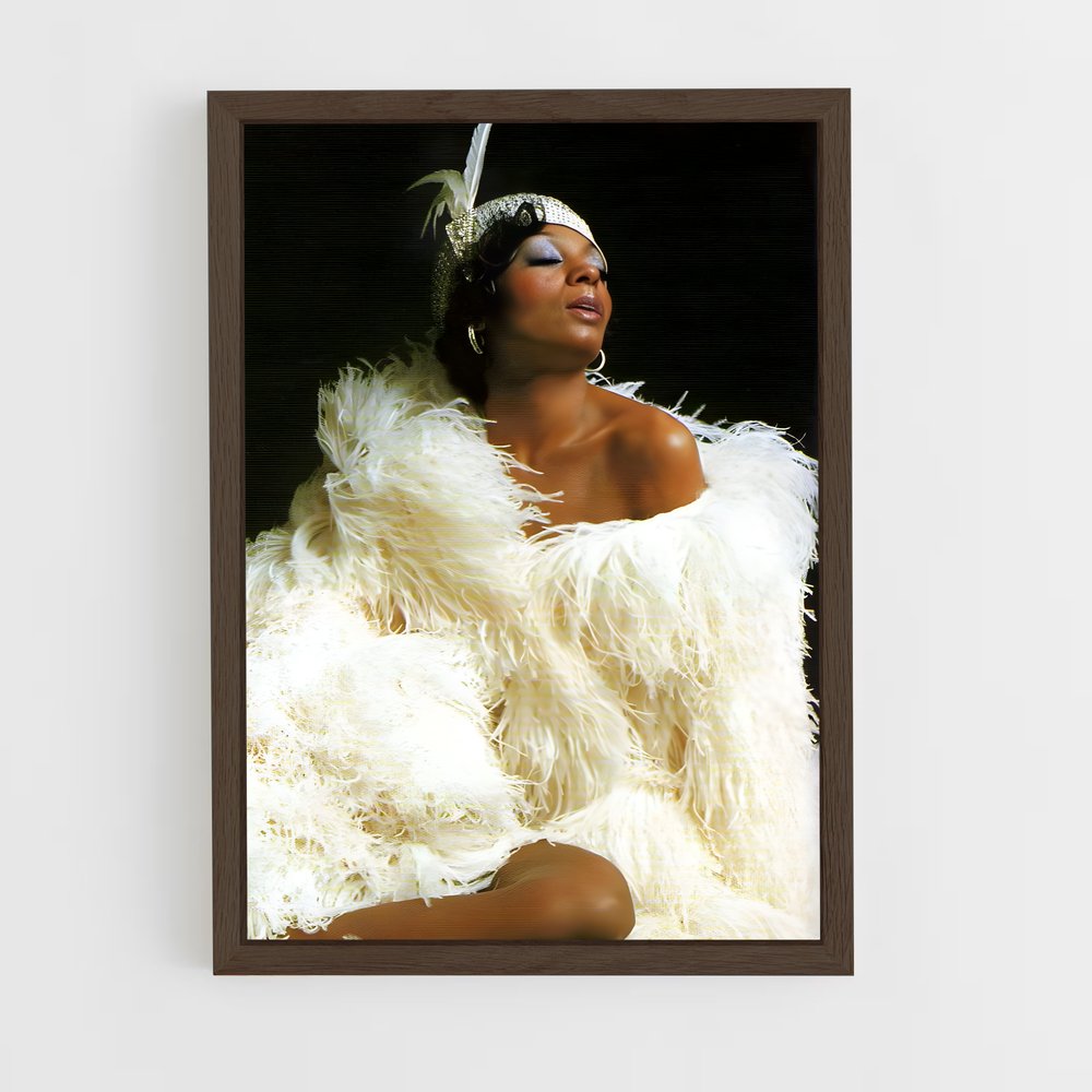 ap-diana ross-4 cadre Bois foncé