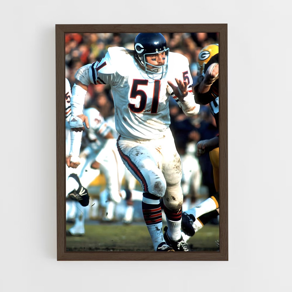 ap-dick butkus-5 cadre Bois foncé