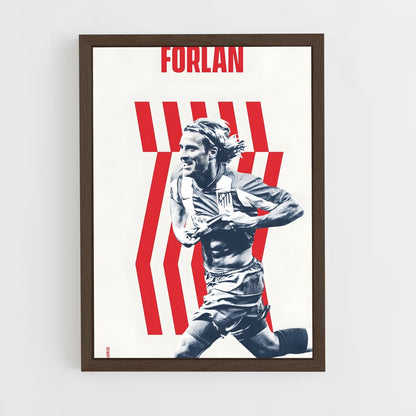 ap-diego forlan-5 cadre Bois foncé