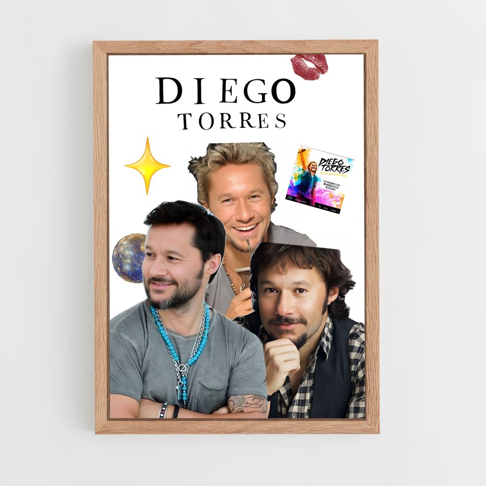 ap-diego torres-5 cadre Bois clair