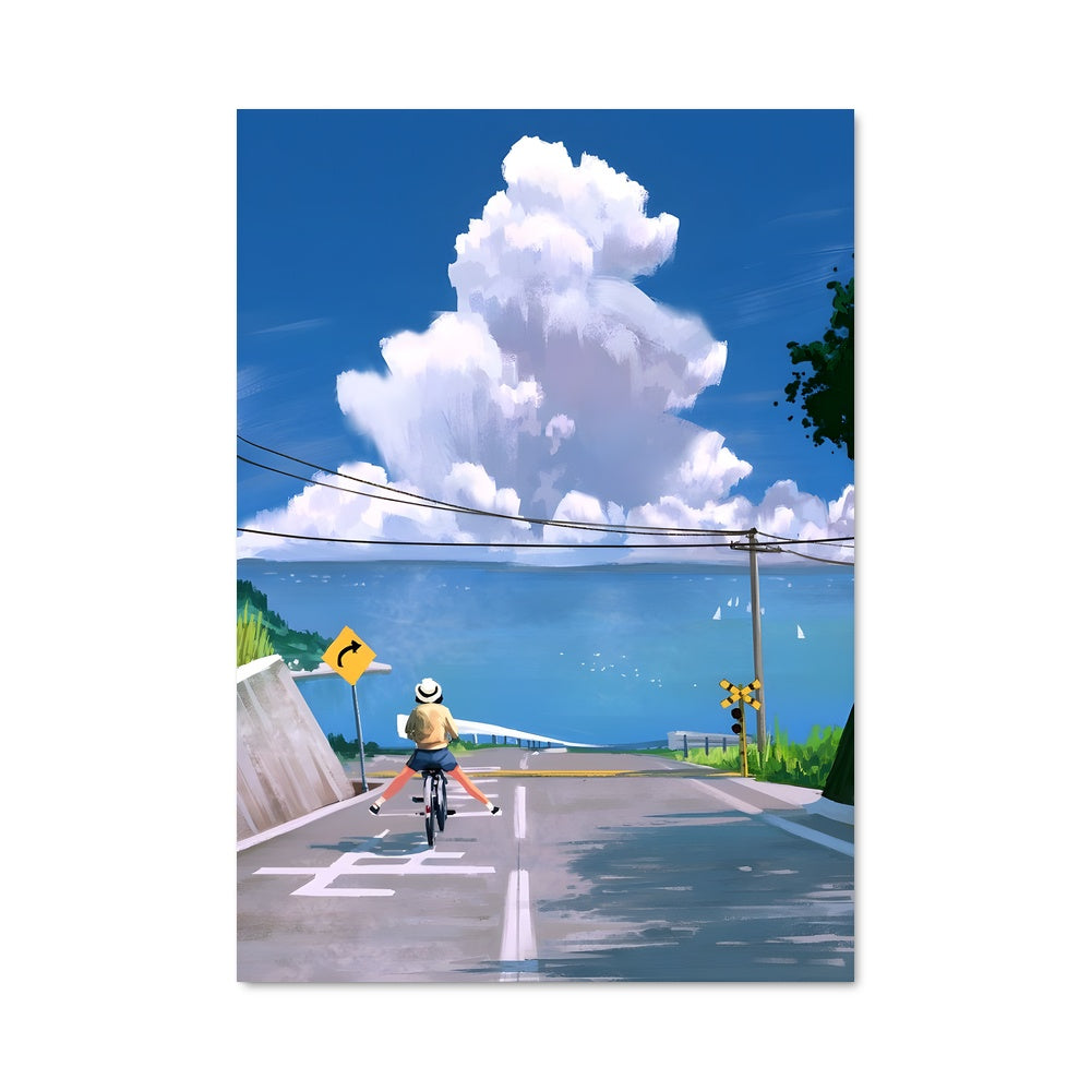 Poster Pédale En Ville