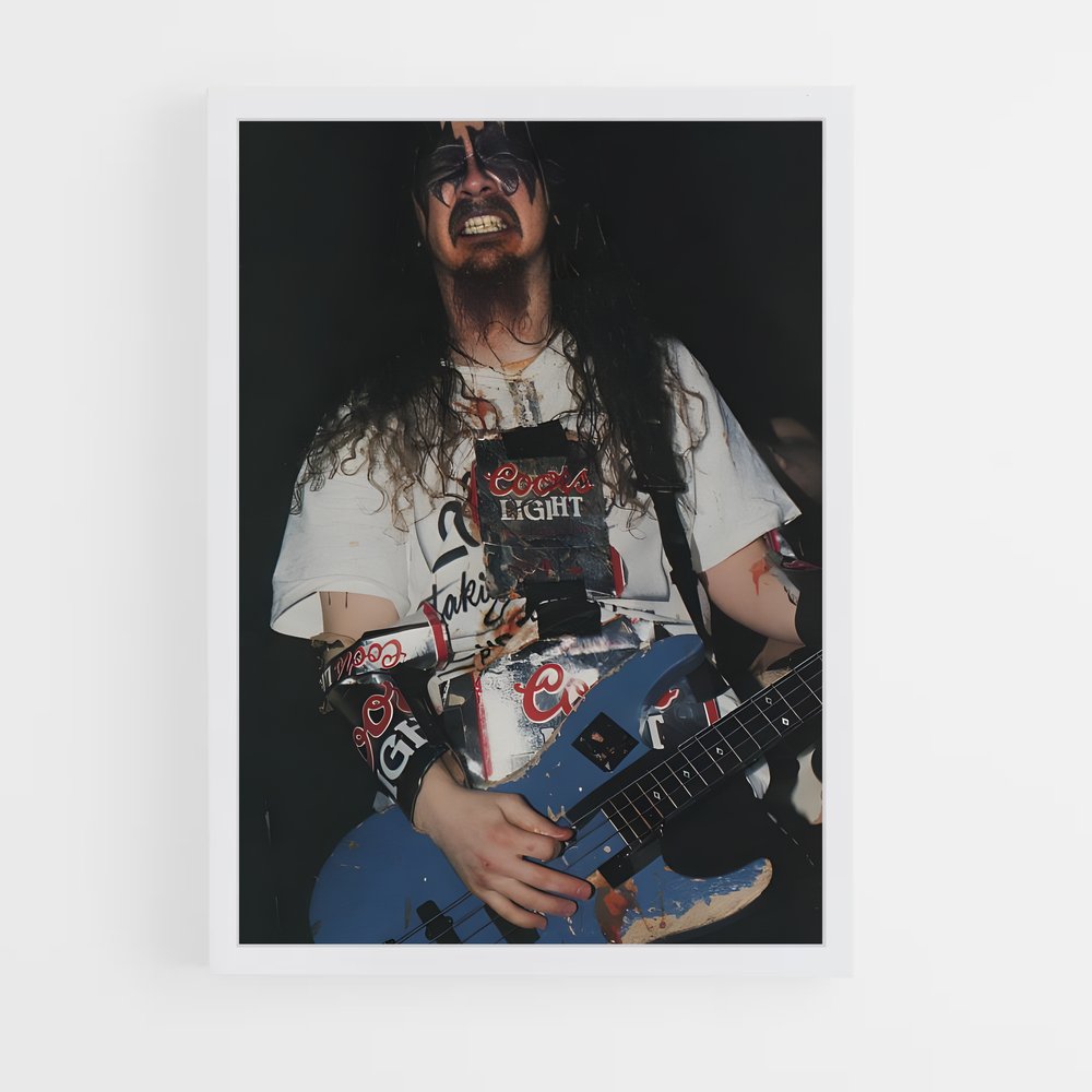 ap-dimebag darrell-6 cadre Blanc